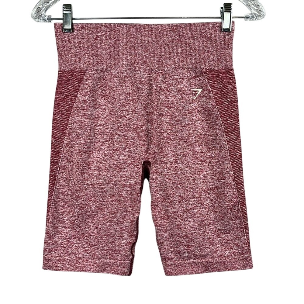 Gymshark ‎ Athletic Bermuda Biker Shorts Womens Size XSmall/Small Pink